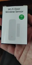 Alarma de puerta de punto inteligente para el hogar, Sensor de puerta con WiFi, detectores de puerta abiertos, Notificación por aplicación WiFi, sistema de alarma de seguridad