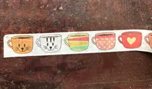 Jiataihe-Cinta adhesiva de pájaro washi, cinta de impresión de papel de arroz japonés, bricolaje, mt, novedad, envío gratis