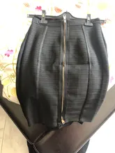 Bandage Skirt Orange Bodycon Sexy Black Blue Womens High-Quality Club Party Rayon Pencil