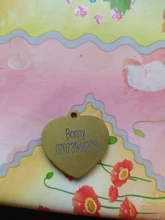 Placa de identificación con grabado gratis para perros y gatos, placa con nombre personalizada, antipérdida, con forma de corazón, colgante para Collar