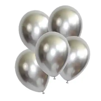 Chrome Balloon Silver 100 PCs Balloon 100lü Balloon 
Chrome Balloon Silver 100 PCs Balloon 100lü Balloon