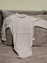 Hooyi bebé niño ropa 100% de algodón puro de monos recién nacidos de cuello alto prematuro ropa camisas Tops 0 1 2 3 años Pijamas suave