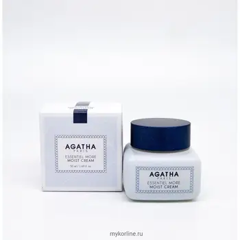 Agatha Paris essentiel more moist cream moisturizing and restoring face cream, 50 ml
Agatha Paris essentiel more moist cream moisturizing and restoring face cream, 50 ml