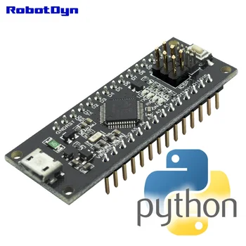 MicroPython SAMD21 M0-MINI board. 32-bit ARM Cortex-M0+ core. Python board.
MicroPython SAMD21 M0-MINI board. 32-bit ARM Cortex-M0+ core. Python board.