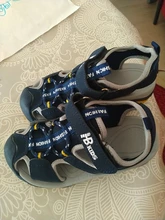 ULKNN-Sandalias antideslizantes de punta cerrada para niños, chanclas suaves de verano, sandalias semicerradas 8, para jóvenes estudiantes de 9 a 12 años