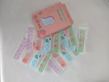 Vendajes adhesivos impermeables para heridas, Kit de primeros auxilios de emergencia, pegatinas para niños