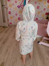 Albornoz de dibujos animados para niños y niñas, ropa de dormir encantadora de manga larga, de 2 a 8 años, primavera y otoño