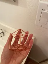 Estante de esponja para maquillaje, soporte de secado de esponja para maquillaje, soporte para esponja de Metal