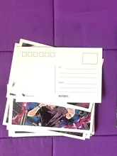 Cartas de Anime de Tokyo Ghoul para niños, tarjeta de mensaje de felicitación, juguetes de regalo de Navidad, 30 Uds.