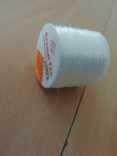 1 rollo/lote Diy cuentas de cristal cordón elástico línea elástica redonda diámetro 0,5mm-1,5mm para la fabricación de joyas Hilo de hilo al por mayor