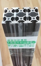 Arbitrary Cutting 1000mm 2040 V-slot Black Aluminum Extrusion Profile,Black Color.