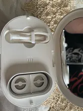 Máquina de limpieza por ultrasonidos de lentes de contacto Eraclean 56000Hz, limpiador recargable portátil lavable con vibración de alta frecuencia