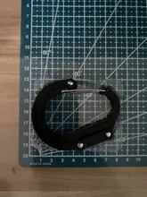 Clip de engranaje híbrido, mosquetón giratorio, gancho, Clips fuertes sin bloqueo