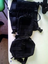 Chaleco táctico para perro, ropa de perro militar transpirable, arnés K9, tamaño ajustable, entrenamiento, caza, Molle, arnés táctico para perro