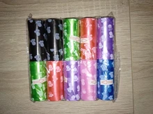 Bolsas de basura para residuos de mascotas, 10 rollos, 150 Uds., Degradable, para limpieza de perros y gatos, recarga, impresión al aire libre, hogar