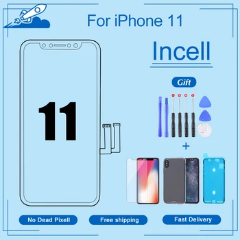 Grade AAA+++ For iPhone 11 Retina LCD Display With 3D Touch Screen Digitizer Assembly Replacement For iPhone11 Parts With Gift
Grade AAA+++ For iPhone 11 Retina LCD Display With 3D Touch Screen Digitizer Assembly Replacement For iPhone11 Parts With Gift