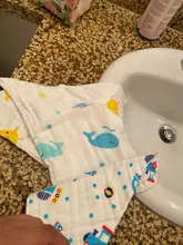 Baberos de muselina de 8 capas para bebé, 100% de algodón Natural, suave, pañuelo de Animal, bata infantil, toalla de Saliva para alimentación