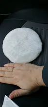 Almohadilla de pulido de lana para máquina pulidora, almohadillas de pulido y encerado para el cuidado de la pintura del coche, 4/5/6/7 pulgadas, 1 unidad
