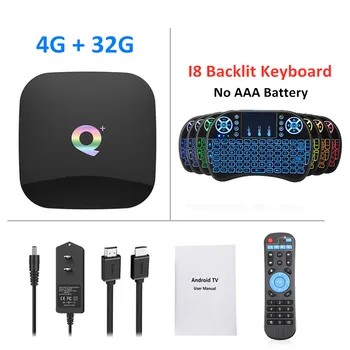 32G Android 9 Q Plus Tv Box Allwinner H6 Smart Set Top Box Google MX3 Voice 6K IPTV Android Q+ Media Player I8 Backlit Keyboard 
32G Android 9 Q Plus Tv Box Allwinner H6 Smart Set Top Box Google MX3 Voice 6K IPTV Android Q+ Media Player I8 Backlit Keyboard