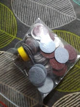 Abrasives Polishing-Tools Sanding-Discs NEWONE 25mm 100pcs/Set Hook Loop for Backer-Plate