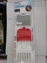 3 uds peines guía comodidad no tóxica cortauñas duradero límite peine guía de corte Barbero herramienta de corte de pelo de repuesto