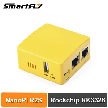 Smartfly FriendlyARM NanoPi R2S OpenWrt System RK3328 Mini Router Dual Gigabit Port 1GB of Large Memory
Smartfly FriendlyARM NanoPi R2S OpenWrt System RK3328 Mini Router Dual Gigabit Port 1GB of Large Memory