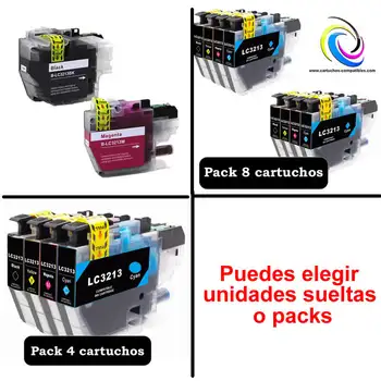 To Brother LC3211 / LC3213 compatible To MFC J491DW, MFC J497DW, MFC J890DW, MFC J895DW
To Brother LC3211 / LC3213 compatible To MFC J491DW, MFC J497DW, MFC J890DW, MFC J895DW