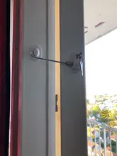 Cerradura de puerta de aleación de aluminio, bloqueo de ventana, seguridad de puertas para niños, para armarios, armarios, evita que los niños se caigan, bloqueo de ventana