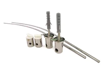 Protruding wall wall brackets for mounting Kit for square round bar aluminum profile BA6001
Protruding wall wall brackets for mounting Kit for square round bar aluminum profile BA6001