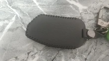 Funda protectora de cuero para llave de 100%, llavero para Pandora DXL 4950 DX-90BT, alarma bidireccional para coche, mando a distancia, LCD