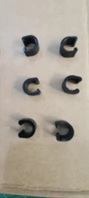 RISK-carcasa de Cables de bicicleta, Clips fijos de tubo de aceite de aluminio, en forma de C, guía de freno, abrazadera fija, hebilla para chasis