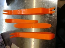 Herramientas de extracción de Panel de Clip de puerta de coche, kit de palanca de instalación, embellecedor de plástico, reparación de Panel, Audio y vídeo, 4 Uds.