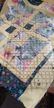 1 Pc * 30*15 Cm regla de Patchwork acolchado herramientas de alto grado Material acrílico regla transparente escala de la escuela, la