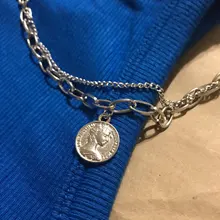 VKME-Conjunto de pulseras de cadena cubana Punk para mujer, brazaletes de Color dorado grueso, Miami, bohemio, joyería de moda, 3/4 Uds.