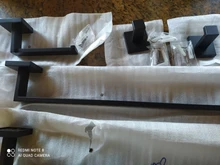 Hook Hardware Paper-Holder Towel-Bar Bathroom-Accessories Toilet Facilities Stainless-Steel