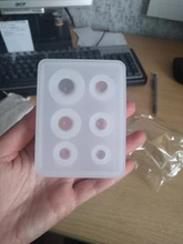 Molde de bola de estrella de silicona, esfera de Gel, gota de cristal, 25, 20, 15mm, multi-tamaño, nuevo