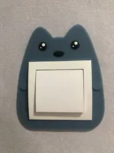 Switch-Cover Wall-Sticker Outlet Unicorn Room-Decor Luminous-Switch Flamingo Silicone