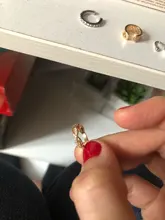 WOOZU-pendientes pequeños de cobre con circonita incrustada, pendientes geométricos de cartílago falso, sin perforación, 100%, 1 Uds.