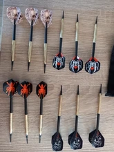 Dardos voladores profesionales de múltiples estilos, Juego de puntas de plástico suave, accesorios para diana electrónica, 100 Uds.