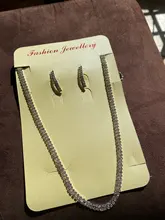 Blijary-Conjunto de joyería nupcial de cristal plateado para dama de honor, Gargantilla geométrica, collar, pendientes para mujer, conjuntos de joyería de boda