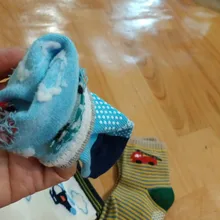 Calcetines náuticos antideslizantes de algodón para niños, calcetín de corte bajo para chico, con empuñaduras de goma, para las cuatro estaciones, de 0 a 6 años, 6 par/lote