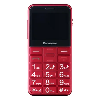 Mobile telephone for older adults Panasonic Corp. KX-TU150 TFT LCD Dual SIM Red
Mobile telephone for older adults Panasonic Corp. KX-TU150 TFT LCD Dual SIM Red