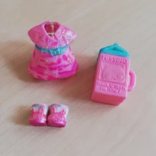 L O L Juego de ropa Original para niños, accesorios de botellas, traje de vestido para LOL de 8 cm, muñecos de la gran hermana, unicornio, 1 Juego