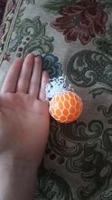 1pc 4,5 cm Anti estrés bola poleras pelota mano muñeca ejercicio antiestrés pelota de Baba juguete LYQ