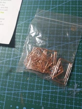 Clip de papel de amor de oro rosa, Clip de modelado creativo en forma especial, Metal, accesorios de oficina, Clips de papel, marcador de Clips de papel Metal