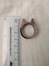 Anillo de defensa personal, de defensa personal minianillo, 1 unidad