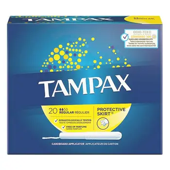 Regular Tampons Tampax (20 uds)
Regular Tampons Tampax (20 uds)