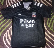 AAA + hombres 2020 2021 Colo-Colo camiseta 20 21 casa blanco negro ARRIAGADA Chile Colo camiseta