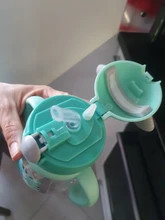 1 Conjunto de niños botella de paja de silicona líquida Sippy bebida accesorio de copa de los niños del bebé de reemplazo