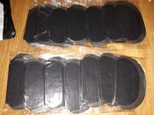 Camiseta desechable para axilas almohadillas desodorantes, almohadilla absorbente para axilas, color negro, protección antitranspirante, 14 Uds.